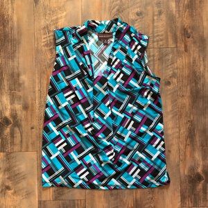 EUC Dana Buchman Blouse Size M